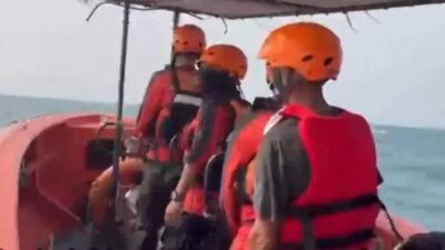 Operasi Pencarian Jurnalis Hilang di Selat Sunda