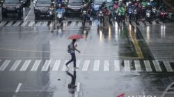 Potensi Hujan di Beberapa Kota Besar Indonesia Hari Ini
