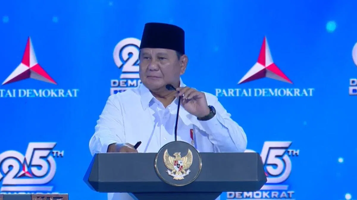 Perayaan HUT ke-25 Partai Demokrat: Penghormatan Prabowo kepada SBY