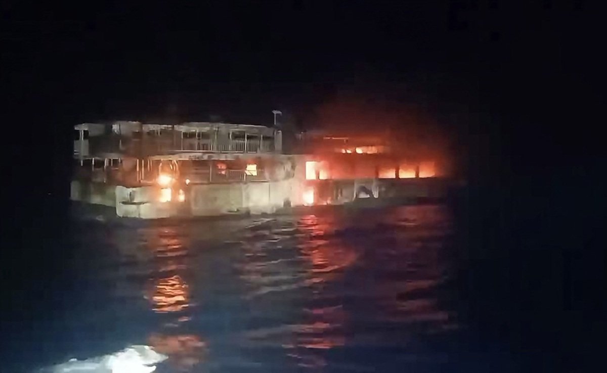 Tragedi Kebakaran Kapal Ferry di Palawan, Filipina