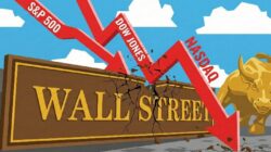 Tiga Indeks Wall Street Tergelincir di Tengah Lonjakan Emas