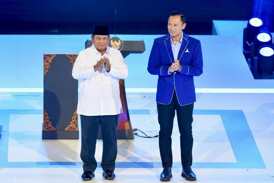 Perayaan HUT Ke-25 Partai Demokrat dan Ucapan Terima Kasih Prabowo
