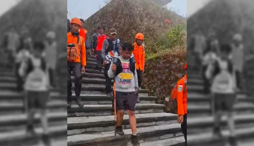 Dua Pendaki Gunung Agung Ditemukan Selamat Setelah Tersesat