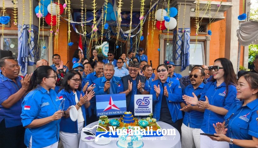 Konsolidasi dan Komitmen Partai Demokrat Bali di Usia 25 Tahun