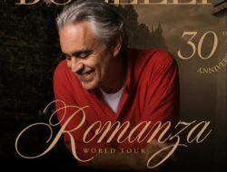 Perayaan 30 Tahun Album Romanza Andrea Bocelli di Indonesia