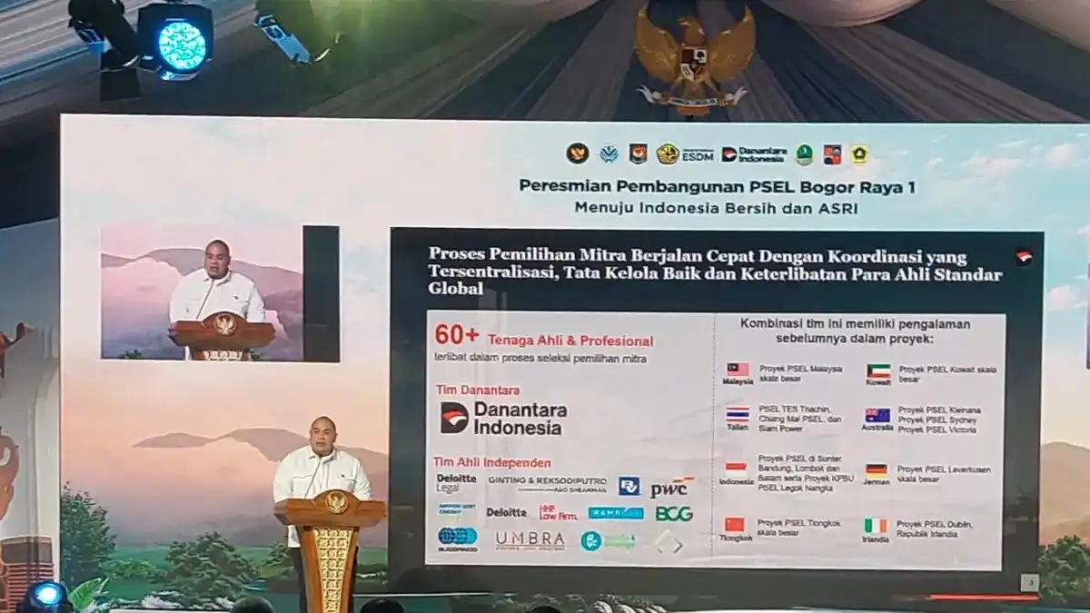 Proyek Pengolahan Sampah PSEL di Bogor dimulai