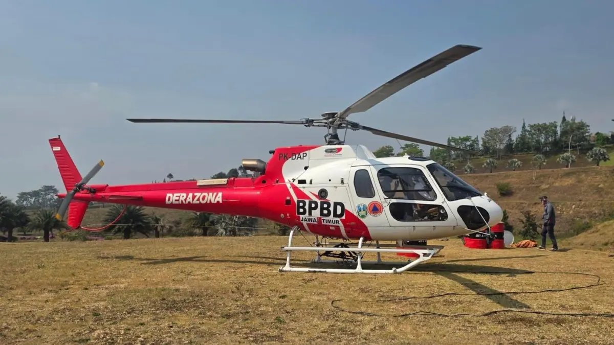 Kebakaran Hutan di Gunung Kawinajang dan Buthak Meluas