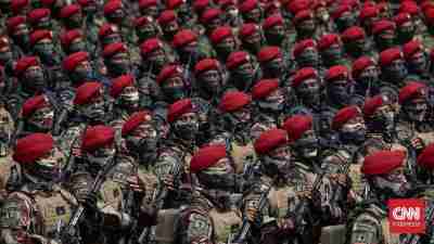 Peresmian Lima Kodam Baru Dalam HUT ke-81 TNI