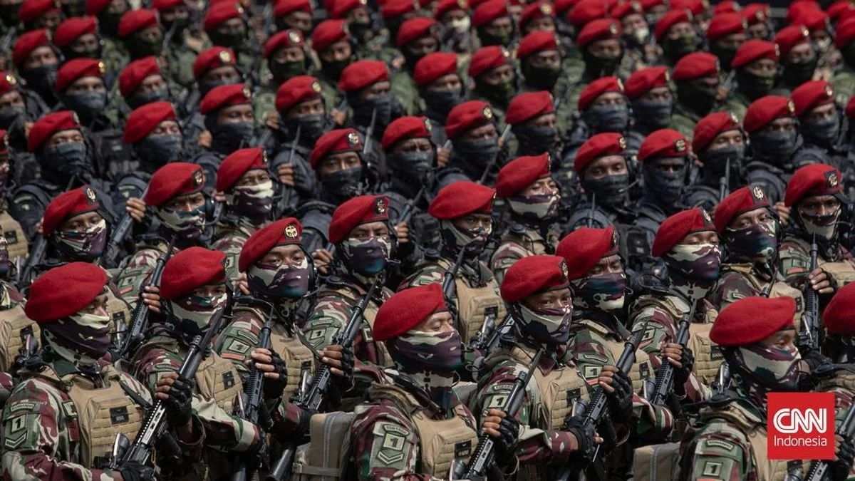 Peresmian Lima Kodam Baru Dalam HUT ke-81 TNI