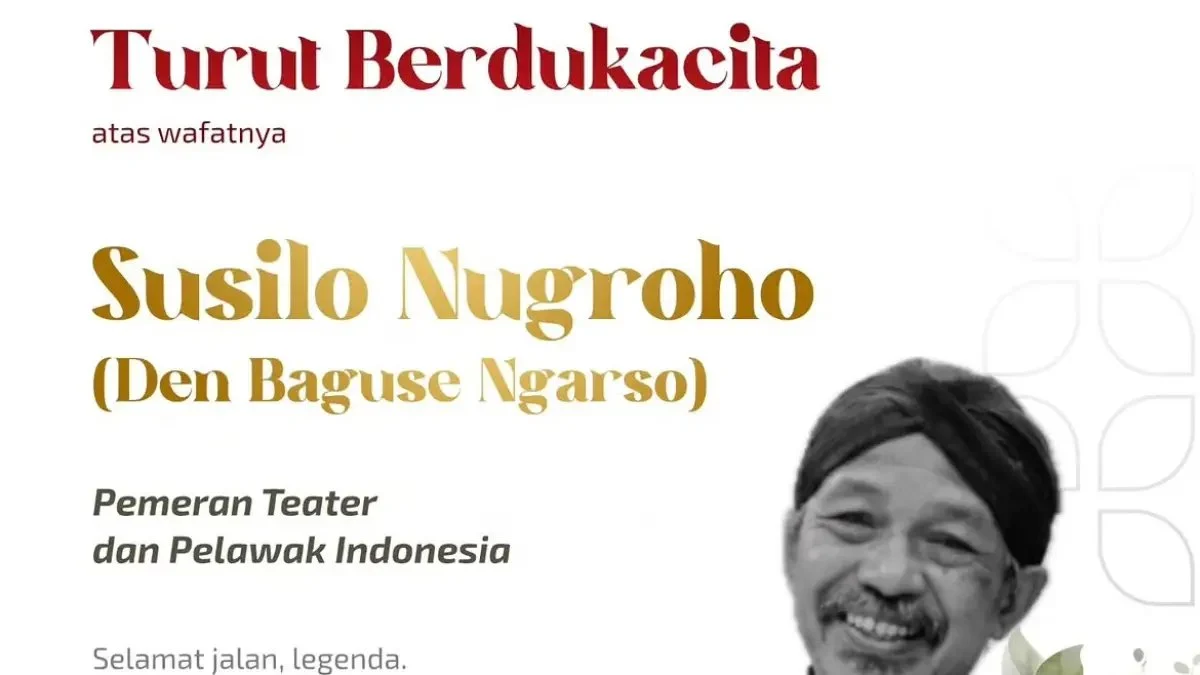 Kepergian Seniman Legendaris Yogyakarta
