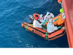 Proses Pencarian Korban KM Virgo 8 Berlanjut di Laut Jawa