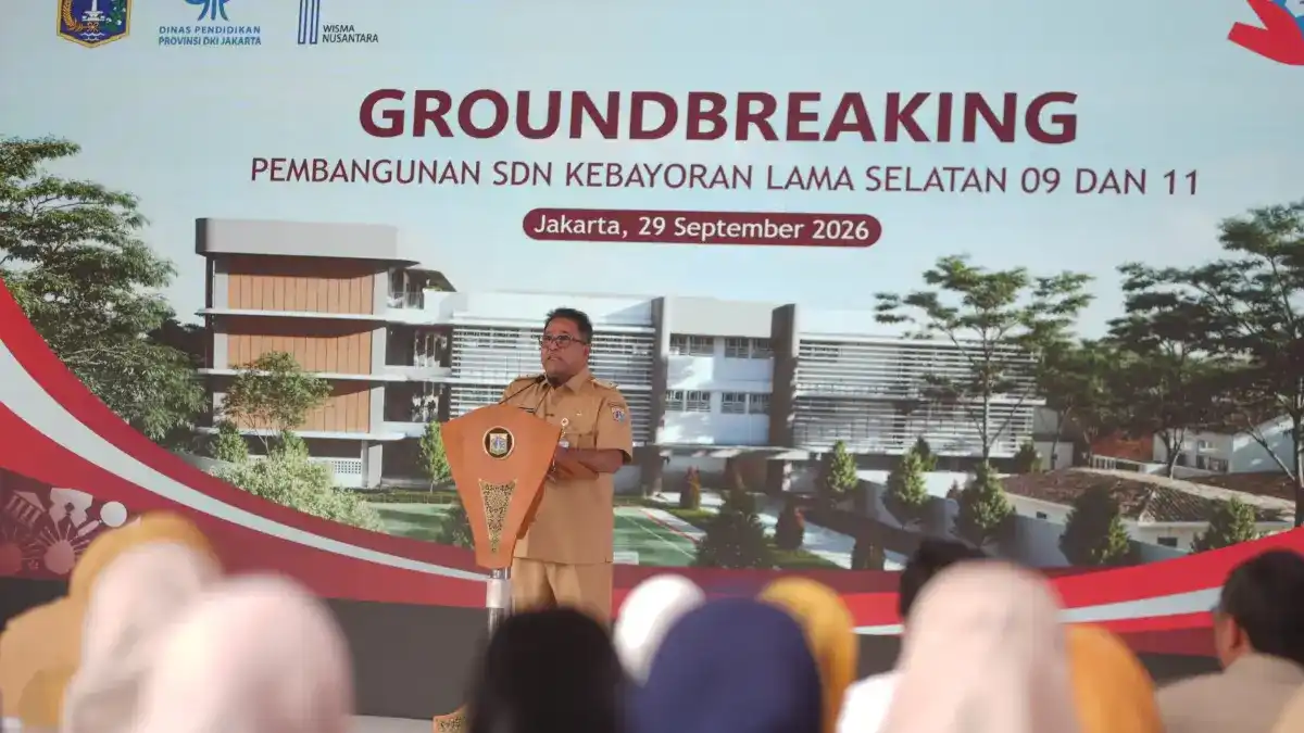 Pembangunan Sekolah Lima Lantai di Kebayoran Lama Berlanjut