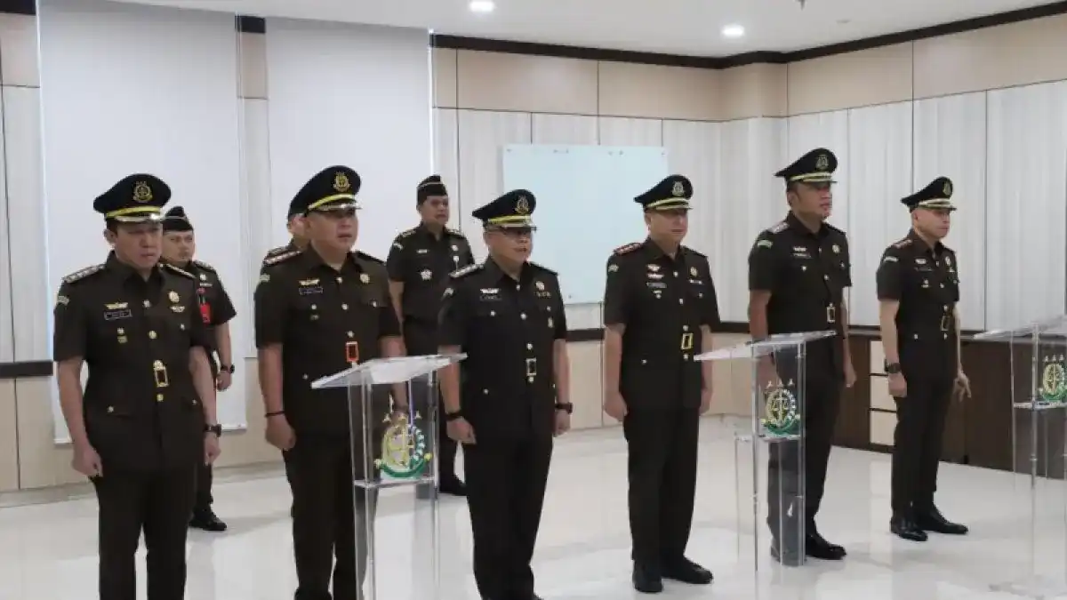 Pelantikan Tiga Kepala Kejaksaan Negeri di Jakarta