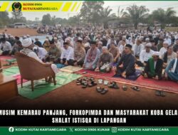 Musim Kemarau Panjang, Forkopimda dan Masyarakat Koba Gelar Shalat Istisqa di Lapangan