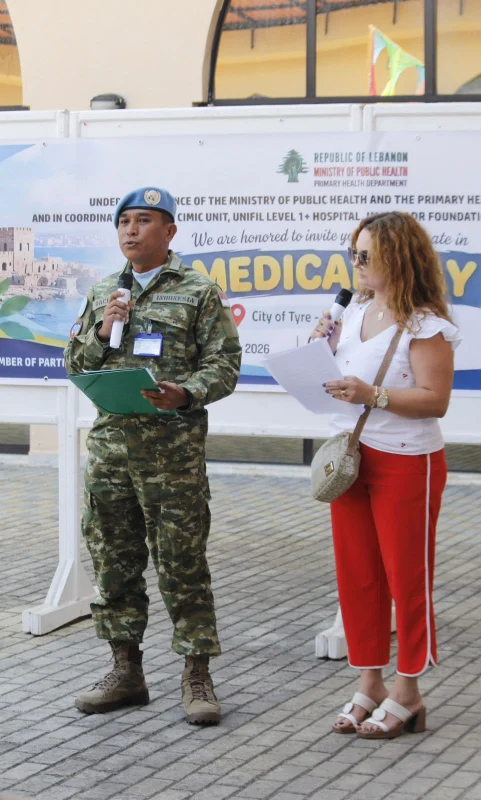 Satgas Cimic Xxxi-P/Unifil Layani Kesehatan Lansia di Tyre, Lebanon