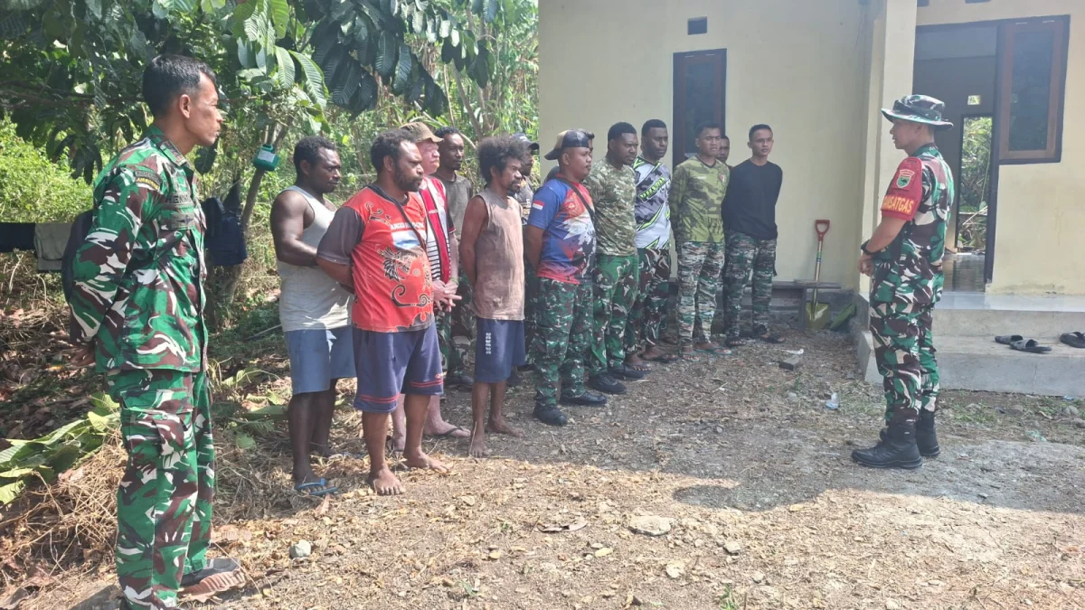 Dandim 1808/Mansel Selaku Dansatgas TMMD Ke-130 Cek Kesiapan Personel