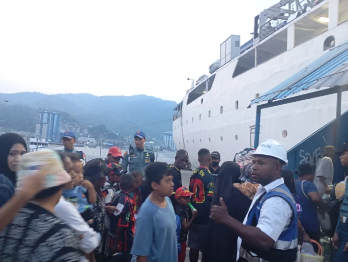 Kodaeral X Jayapura Amankan Keberangkatan KM. Sinabung, Situasi Aman dan Lancar