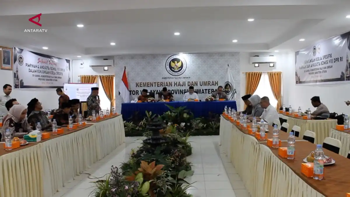 Komisi VIII DPR Tinjau Kesiapan Haji 2027 di Sumatera Utara