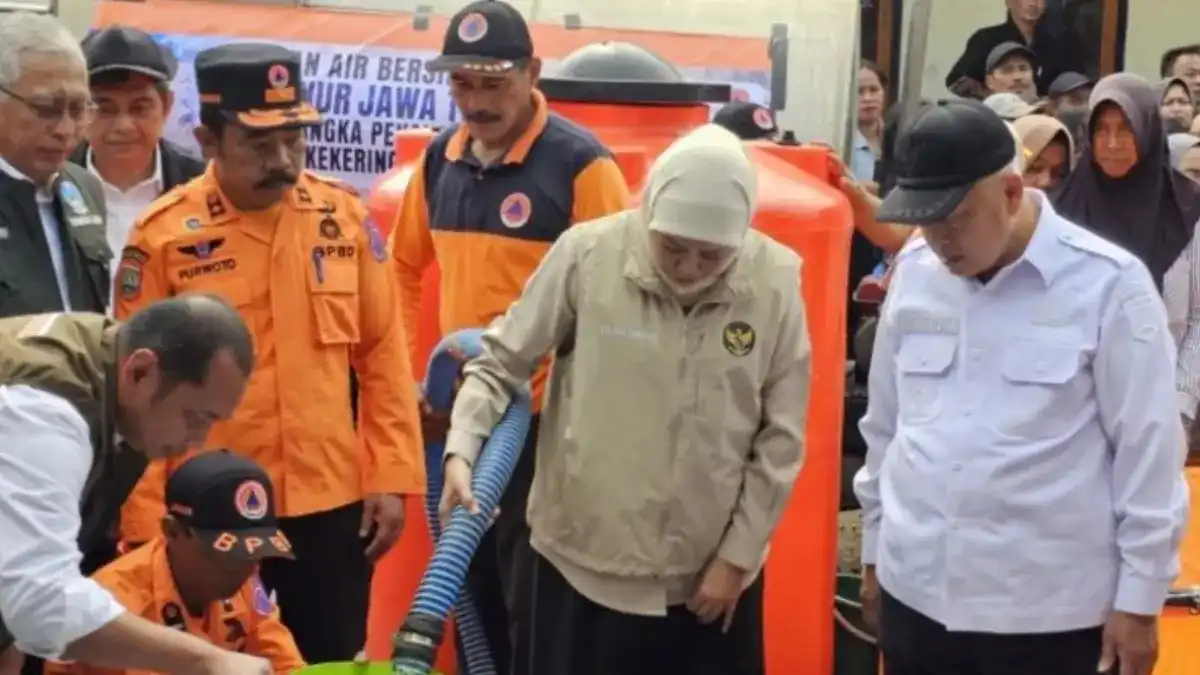 Sebanyak 25 Daerah di Jawa Timur Ajukan Bantuan Air Bersih akibat Kekeringan