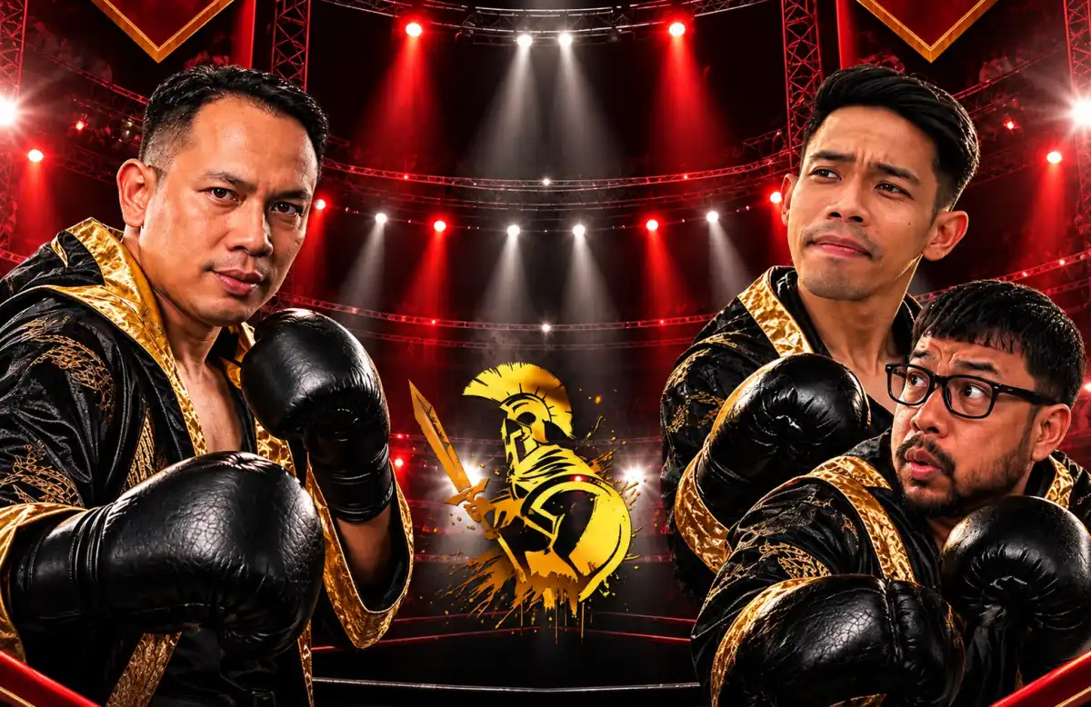 Dede Sunandar Tumbang Usai Bertanding Melawan Vicky Prasetyo di Jambi