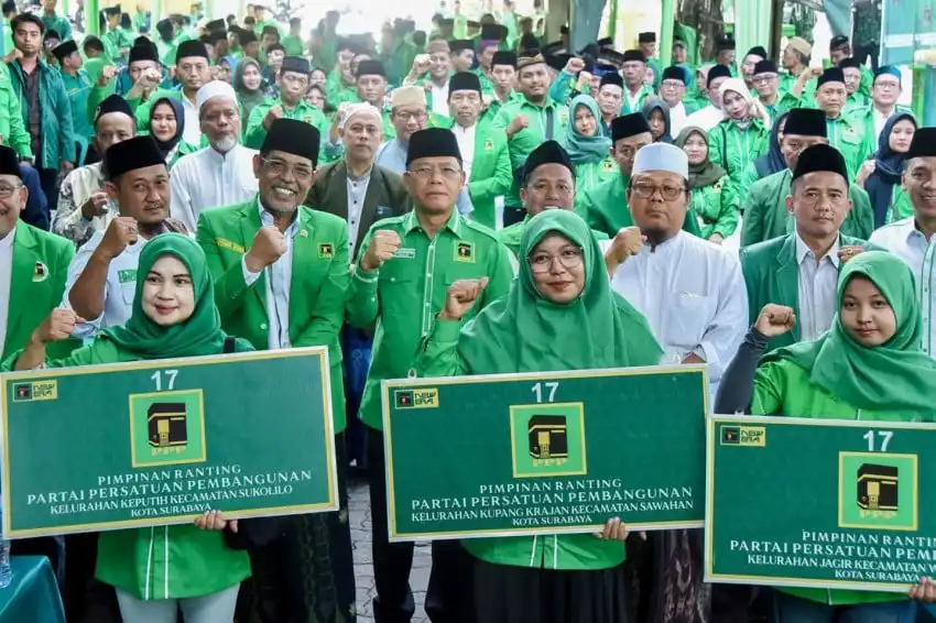 Mardiono Bidik Satu Fraksi PPP di DPRD Kota Surabaya pada Pemilu 2029