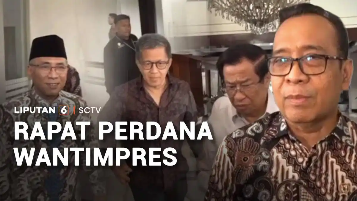 Sepekan Setelah Dilantik, Wantimpres Gelar Rapat Pleno Perdana di Jakarta