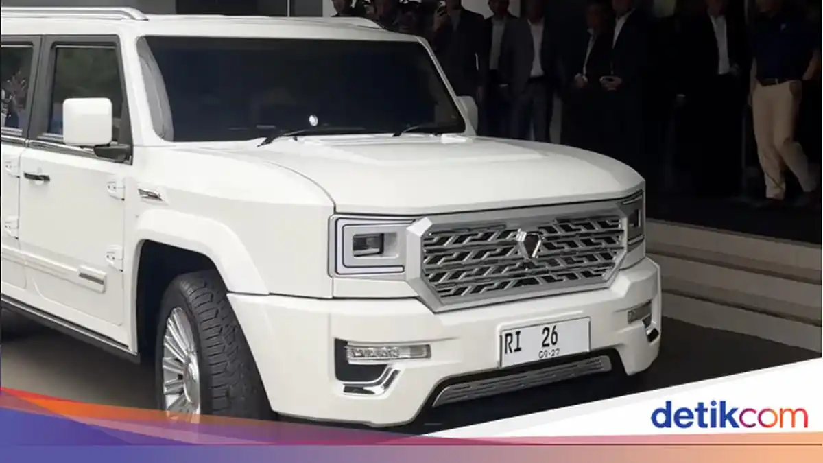 AHY Gunakan Maung MV3 Garuda sebagai Mobil Dinas, Berpelat RI 26
