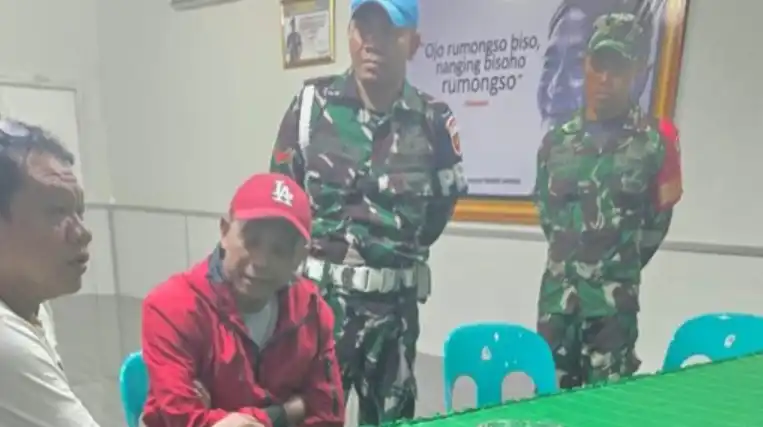 Identitas Buronan yang diamankan, yaitu berinisial AM