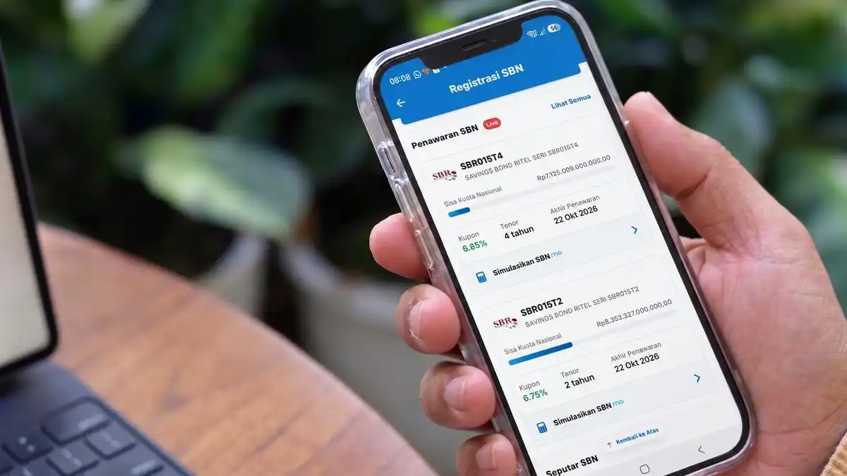 SBR015 Hadir melalui BRI, Pilihan Kupon hingga 6,85 Persen dan Pesanan Mulai Rp1 Juta