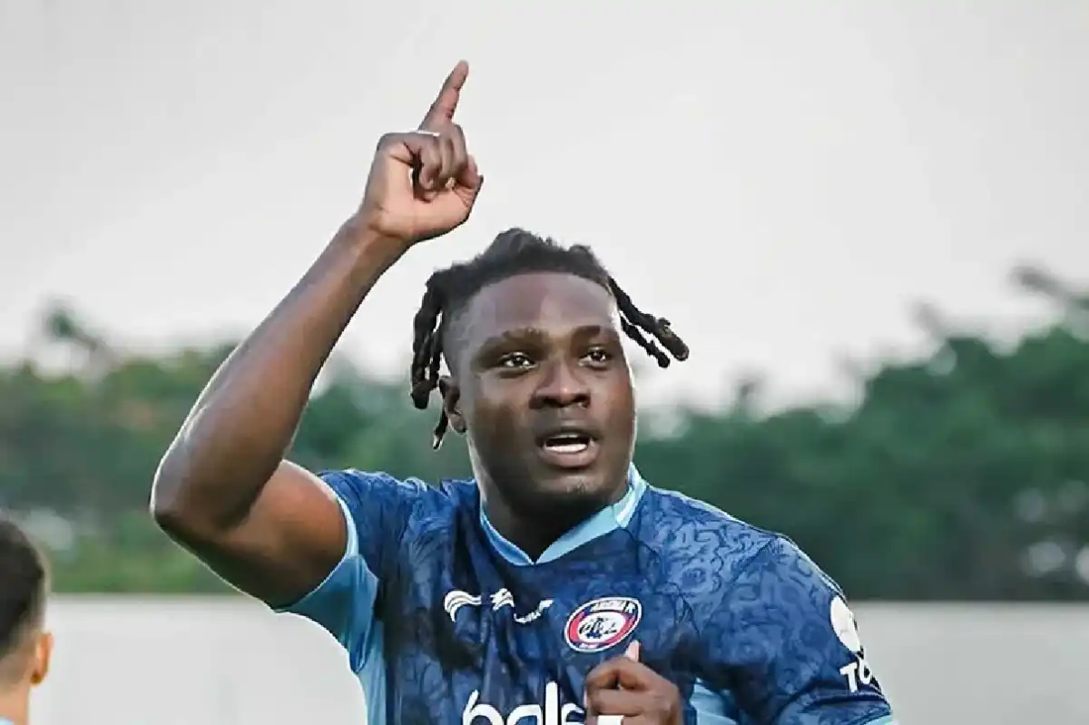 Gol Samuel Otusanya Menahan Kekalahan Arema FC di Kanjuruhan