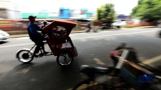 120 Becak Listrik Mulai Beroperasi di Depok, Pengemudi Tak Lagi Sepenuhnya Mengandalkan Tenaga Fisik