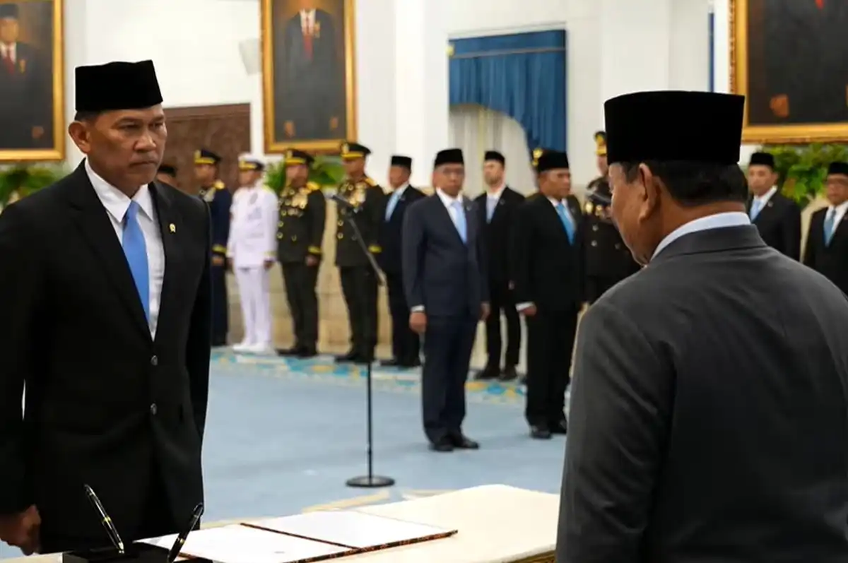 Kristomei Sianturi Dilantik Memimpin BNPB dengan Pangkat Letjen TNI
