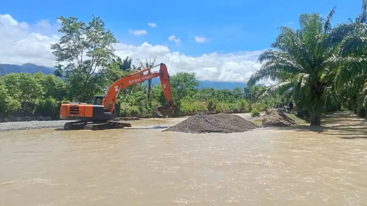 Banjir dan Longsor di Aceh Tenggara Ganggu Jalan Nasional serta Rusak Lahan Pertanian