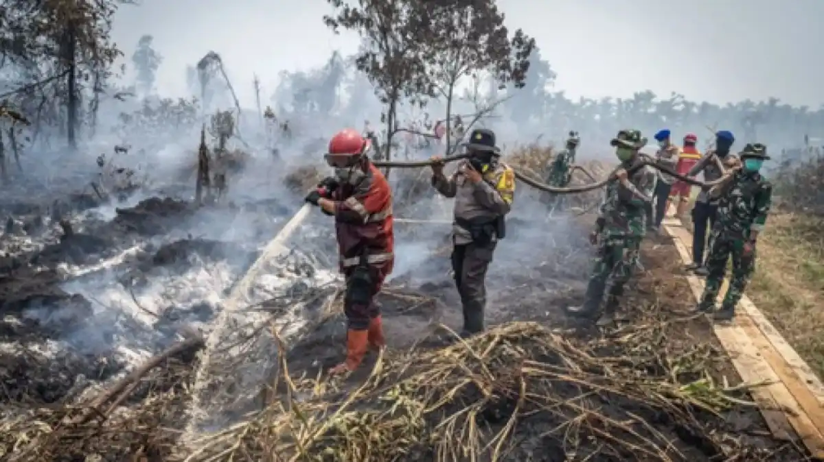 Penanganan Karhutla di Kotawaringin Timur Diperkuat dengan Banpres Rp15 Miliar