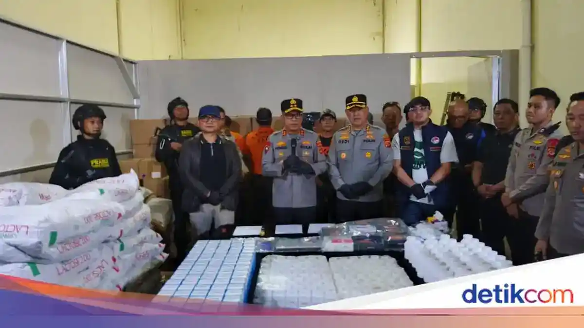 Jejak 600 Ribu Butir Hexymer Ungkap Pabrik Obat Ilegal di Bandung