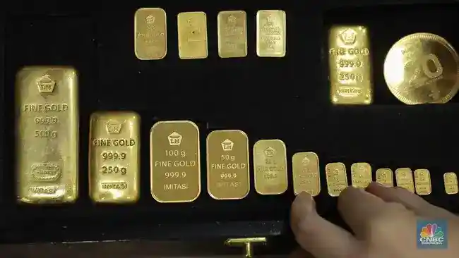 Harga Emas Antam Melemah, Buyback Ikut Turun pada 21 Oktober