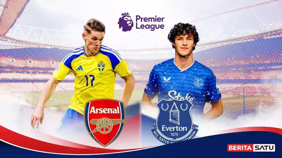 Arsenal Bidik Tiga Poin atas Everton untuk Terus Membayangi Manchester City