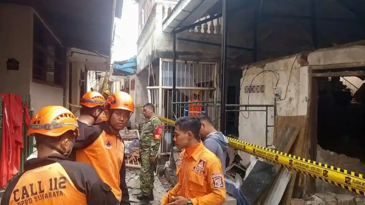 Ledakan di Tegalsari Rusak Belasan Rumah, Dua Lansia Terluka
