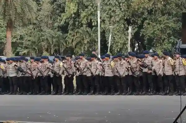 14.324 Personel Gabungan Amankan Aksi di Empat Kawasan Jakarta Pusat