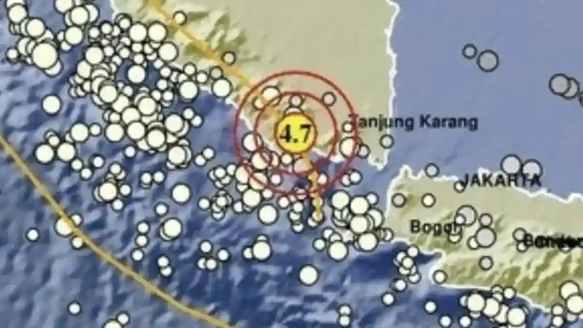 BMKG Catat 20 Gempa Susulan di Tanggamus, Getaran Terasa di Sejumlah Wilayah
