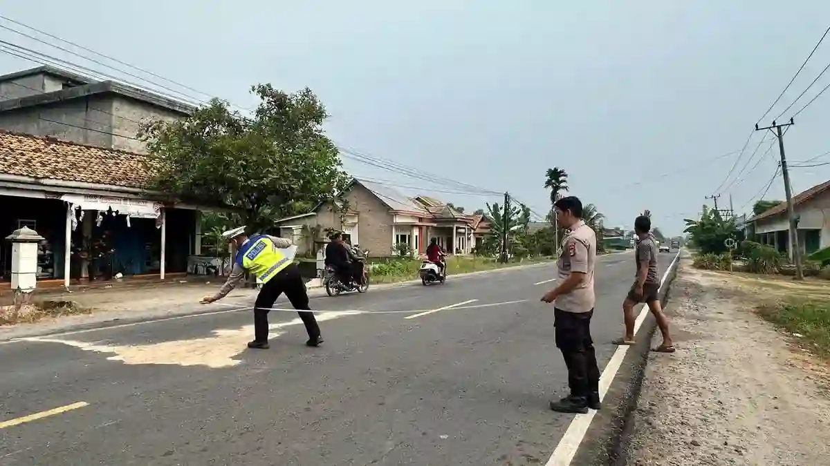Kecelakaan di Lampung Timur: Pelajar Tewas, Truk Tinggalkan Lokasi
