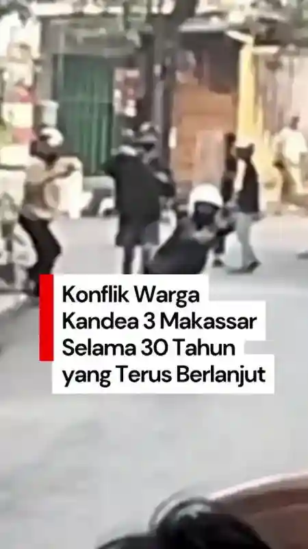 Tawuran Kandea 3 Kembali Pecah, Konflik Warga Disebut Berlangsung Tiga Dekade