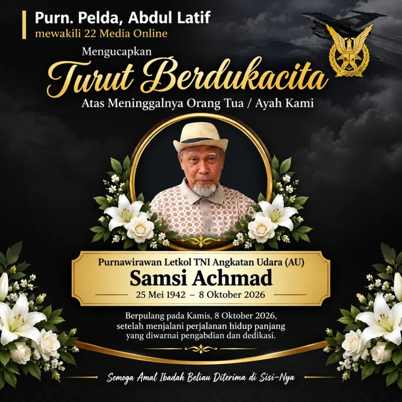 Abdul Latif Wakili Keluarga Besar Media Sampaikan Duka atas Wafatnya Samsi Achmad